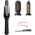 thumbnail image 1 of Estilizador Bluelander Multifuncional Automático 3 en 1, Rizador, Cepillo Alisador y Cepillo Voluminizador con Peine y Pinzas, Control de Temperatura 160–200 °C, Negro, 1 of 5