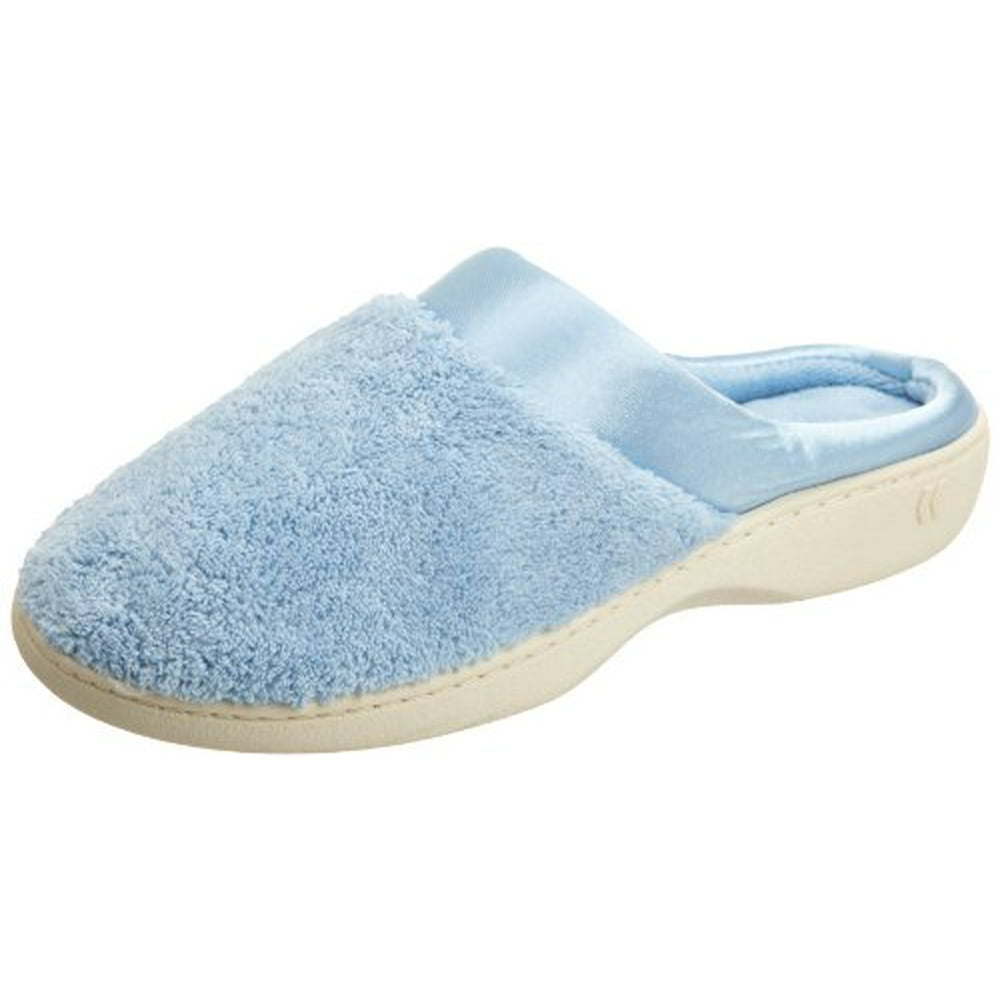 isotoner signature microterry pillowstep slipper
