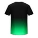 thumbnail image 5 of Mens Casual Pantalones Cortos Raya Impresión Suéter Fitness Deportes Camiseta, Poliéster Cuello Redondo Blusa para Al Aire Libre, Diario Y Primavera Verano Desgaste, 5 of 5