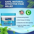 thumbnail image 4 of Blue Spring Super Blue Stuff: Natural Pain Relief Cream with Emu Oil - Anti Inflammatory Analgesic Cream for Back, Neck, Knee, Joint, Muscle and Arthritis Pain Relief - 4 Fl Oz Jar, 4 Pack, 4 of 9