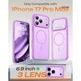 thumbnail image 2 of Funda de teléfono TOCOL para iPhone 17 Pro Max con protección de cámara completa, 2 of 7