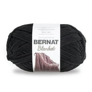 Bernat Blanket #6 Super Bulky Polyester Yarn, Coal 10.5oz/300g, 220 Yards