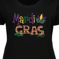 thumbnail image 4 of Inktastic Argyle Mardi Gras Women's Plus Size T-Shirt, 4 of 5