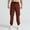 Red, variant on Mens Elastic Waist Jeans Pants for Seniors Adaptive Mens Pants for Elderly with Zipper Fly Casual Pants Business Fashionable Comfortable Loose Fitting Work Pants