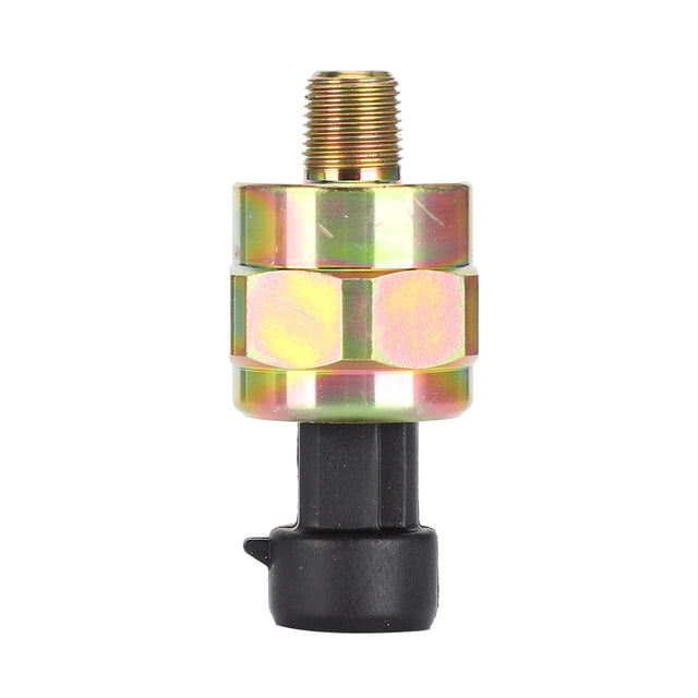 Gauge 2in 52mm Car Oil Pressure Gauge Pointer 7-Colors Digital LED Meter with Sensor