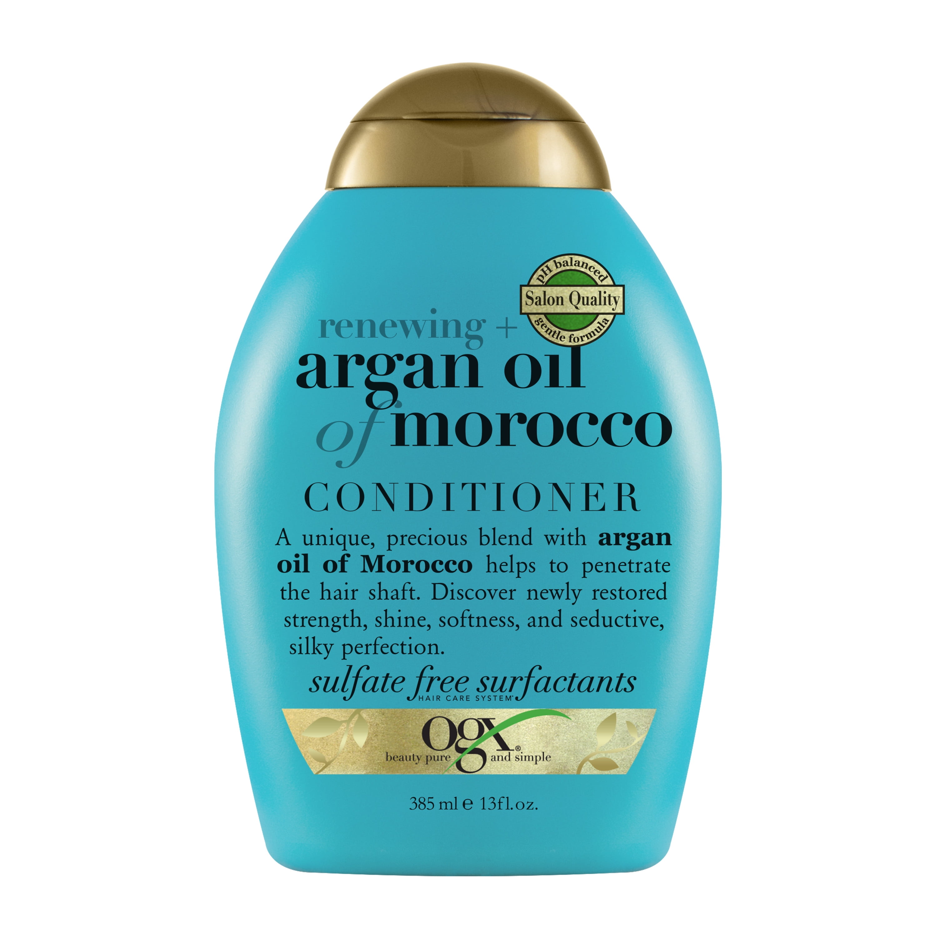 OGX Renewing + Argan Oil of Morocco Nourishing Daily Conditioner for Soften & Strengthen Hair, 13 fl oz