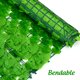 thumbnail image 4 of 1 rollo de seto artificial de hiedra falsa para jardín, pantalla de privacidad, pared de enredadera para balcón, patio exterior (hojas de manzana), 4 of 7