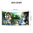 thumbnail image 2 of Lsque Bluey Pattern Microfiber Bath Beach Towel Silver Fox Velvet Beach Towel Oversized Quick Dry Absorbent for Pool Swimming Bathroom 27.5x55in, 2 of 5
