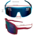 thumbnail image 4 of Kids Main Event Jey Uso Yeet Sport Shades Costume Glasses, 4 of 5