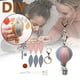 thumbnail image 1 of Kit de Manualidades para Hacer Llaveros de Cuero, con Lona, Hilo, Accesorios Metálicos, Colgante Hecho a Mano, Materiales para Llaveros, Telas Coloridas para Regalos Personalizados., 1 of 9