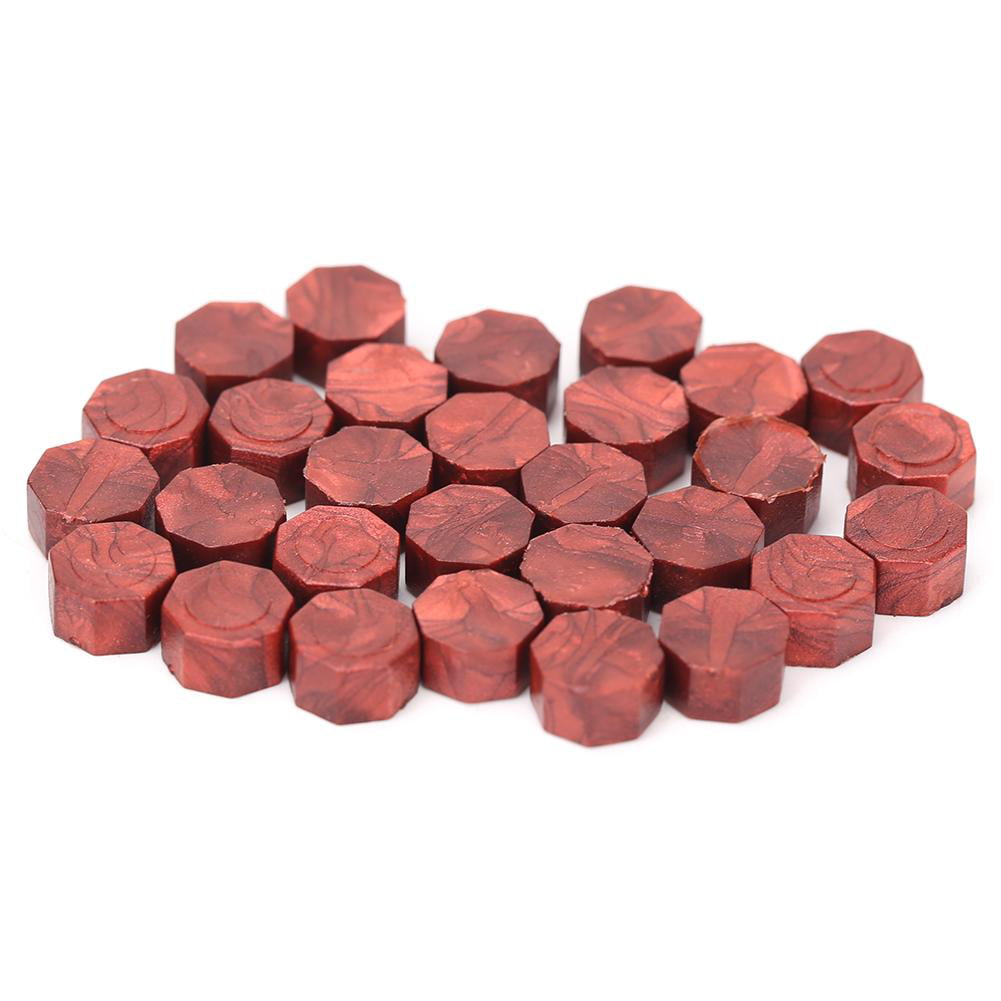 100pcs Vintage Wax Seal Stamp Tablet Pill Beads Grain for Envelope Wedding Card 