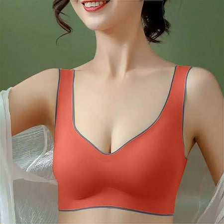 

women s lingerie camisoles & tanks Women s Bra Wire Free Underwear One-Piece Bra Everyday Underwear