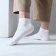 thumbnail image 2 of Pack de 10 pares de calcetines térmicos de algodón para mujer: calcetines cortos de color liso con un diseño sencillo para abrigarse en otoño e invierno, 2 of 2