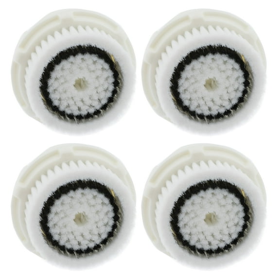 Sensitive Skin Facial Cleansing Brush Heads Compatible with Clarisonic Mia 2 Pro, 4 Pack
