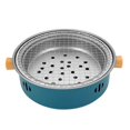 thumbnail image 2 of Bgsha Compact 12.6 Portable Charcoal Grill: Perfect for Camping & BBQ Adventures!, 2 of 9