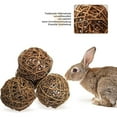 thumbnail image 3 of Natural Willow Woven Ball Toy for Small Pets - Chewable, Dental Health Promoting, Home Decor Friendly, 3 of 9