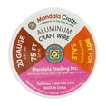 thumbnail image 2 of Mandala Crafts Anodized Aluminum Wire for Sculpting, Armature, Jewelry Making, Gem Metal Wrap, Garden, Colored and Soft, Assorted 6 Rolls (20 Gauge, Combo 5), 2 of 5