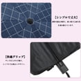 thumbnail image 4 of Unique Bargains Portable Manual Open Close Rain Windproof  Umbrella Navy Blue, 4 of 6