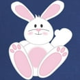 thumbnail image 2 of CafePress - Easter Bunny Maternity Dark T Shirt - Maternity Dark T-Shirt, 2 of 3