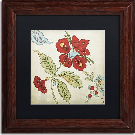 Trademark Fine Art "Sasha II" Canvas Art by Color Bakery, Black Matte, Wood Frame