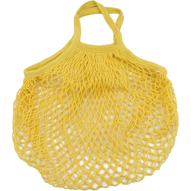 Bolsa de compras portátil Bolsa de red portátil reutilizable Bolsa de almacenamiento orgánico hueco, caqui XianweiShao 8390611781378