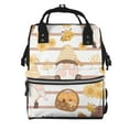 thumbnail image 1 of Easygdp Cute Bee Gnome para Bolsa de Bebé de Gran Capacidad con Múltiples Bolsillos, Bolsa de Pañales para Padres, Bolsa de Viaje Organizada y Elegante, 1 of 6