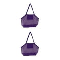 thumbnail image 3 of maskred Versatile Beach Toys Bag Durable Mesh Tote for Poolside Adventures Purple Extra Large 2Set, 3 of 6