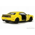 thumbnail image 2 of 2018 Dodge Challenger SRT Hellcat Widebody Yellow 1/24 Diecast Model Car by Motormax, 2 of 4
