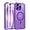 Neon Purple, variant on Magnetic for iPhone 14 Pro Max Case, [Compatible with MagSafe] [Full Camera Protection] Shockproof Protective Slim Women Translucent Matte Phone Case for iPhone 14 Pro Max 6.7", Khaki