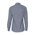 thumbnail image 3 of Burnside 5255 Women's Long Sleeve Chambray Button Up Shirt (3X-Large, Light Denim), 3 of 3