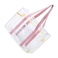 thumbnail image 4 of Clear Tote Bag Gym Bag Female PVC Beach Tote for Swimming Working Sports Game, 4 of 5