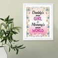 thumbnail image 6 of Designs ByLITA Daddy's Little Girl & Mommy's Whole World, 8 x 10 Wall Print Inspirational (Unframed) | Family Home Decor, 6 of 7