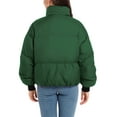 thumbnail image 3 of Orolay Women's Puffer Jacket Winter Puffer Jacket Long Sleeve Zipper Short Down Coat with Pockets Green XL, 3 of 5