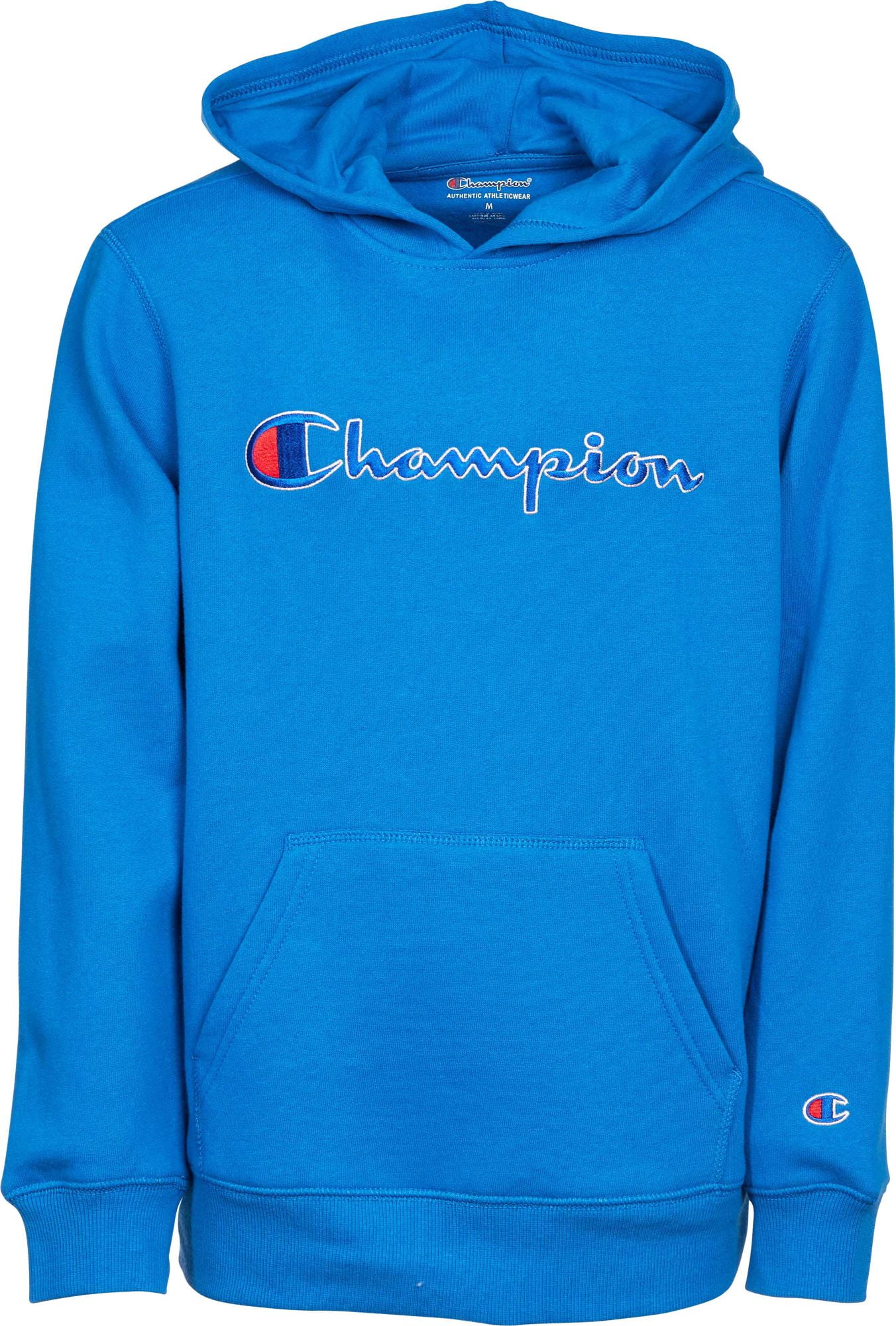 champion heritage script hoodie