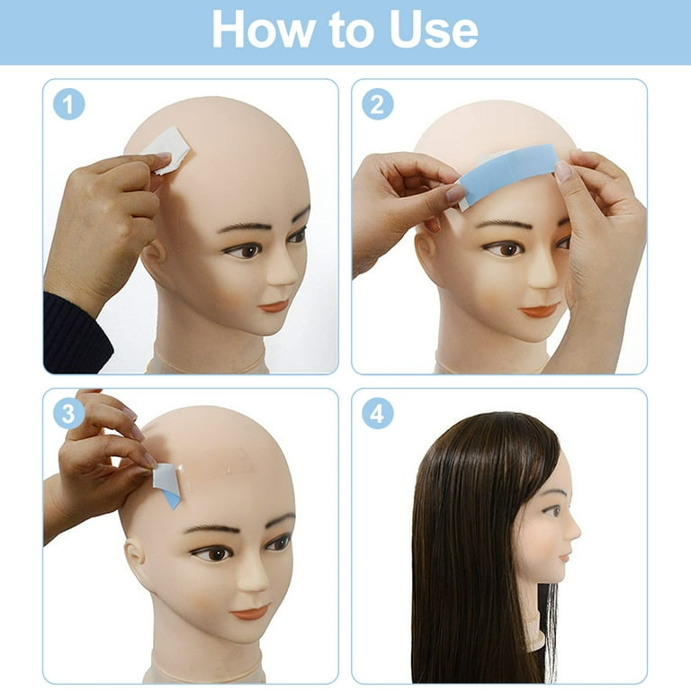 36pcs Wig Tapes for Lace Wigs Invisible Waterproof Double Side Tape for Wigs Lace Front Wig Tape Toupee Tape Strips Wig Lace Tape for Fixing Wigs Walmart