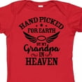 thumbnail image 4 of Inktastic Handpicked for Earth by My Grandpa in Heaven Angel Wings Boys or Girls Baby Bodysuit, 4 of 5