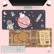 thumbnail image 2 of Alfombrilla de ratón Super creativa INS Tide escritorio para chicas adolescentes, teclado de ordenador de juego grande, tapete de mesa largo de oficina, Kawaii, para estudio LIUWENJING unisex, 2 of 2