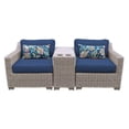 thumbnail image 5 of TK Classics Coast 3 Piece Outdoor Wicker Patio Furniture Set 03b, 5 of 11
