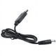 thumbnail image 3 of 6X USB DC 5V A DC 12V 2.1mm X 5.5mm Modulo Convertidor CC Barril Enchufe Macho Conector Enchufe del Cable de Alimentacion, Cable USB A CC -1M (5V A DC 12V), 3 of 5