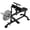 Black, variant on HeeH Seated Calf Raise Machine,Calf Exercise Leg Training Adjustable Equipment 660LBS Home Gym Alloy