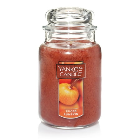 Yankee Candle Large Jar Candle, Spiced Pumpkin