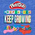 thumbnail image 2 of CafePress - Play Doh Keep Going Keep Growing - Cute Infant Baby Football Bodysuit, 2 of 3