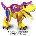 thumbnail image 3 of Figuras de bloques de construcción de dinosaurios de Jurassic World Park, Velociraptor, Raptor, Indominus Rex, Indoraptor, modelo de bestia, juguetes para niños, 3 of 5