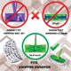 thumbnail image 3 of Paquete de 2 Almohadillas Reutilizables de Microfibra para Mopa Compatibles con Fregonas Barredoras Almohadillas para Mopa Lavables para Uso en Seco y HúMedo, 3 of 5