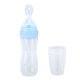 thumbnail image 1 of Taza De Alimentación Para Personas Mayores, Taza De Alimentación Azul Para Personas Mayores, Silicona Suave A Prueba De Fugas, Exprimido Con Una Mano Para Gachas De Nutrientes, 1 of 8