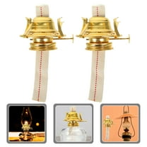 NIYANGLE Oil Lamp Replacement Parts Golden 2Pcs