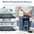 thumbnail image 3 of RO100ROPOT-LITE Countertop Reverse Osmosis Water Filter System, Blue, with One Extra Replacement Filter, Bundle, 3 of 6