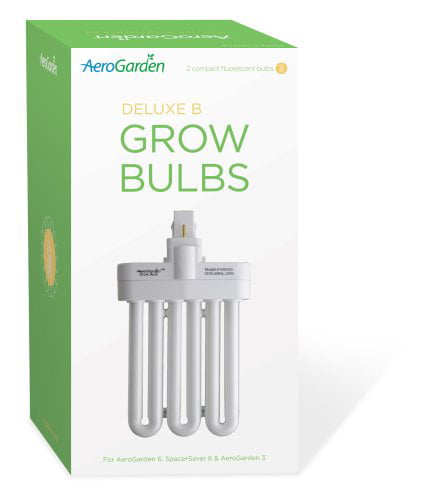 NEW  AeroGarden Aero Garden Deluxe B Grow Bulb # 100340 2 BULBS 
