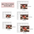 thumbnail image 6 of Japanese Style Outdoor Rug 3x5 Ft, Non Slip Washable Area Rug, Modern Cranes Cherry Flower Wave Brown Patio Rugs Carpet Runner, Large Floor Mat for Indoor/Outdoor Deck Porch Camping, 6 of 8