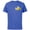 Royal Heather, variant on Star Wars Disney Alphabet Monogram Letter G for Grogu - Short Sleeve Cotton T-Shirt for Adults - Customized-Black
